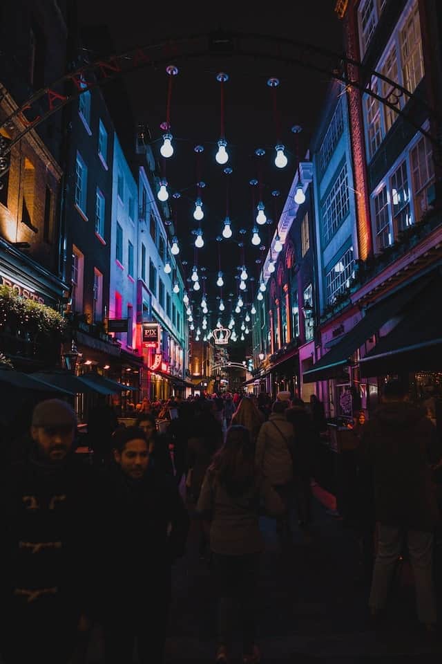 londres inglaterra noche
